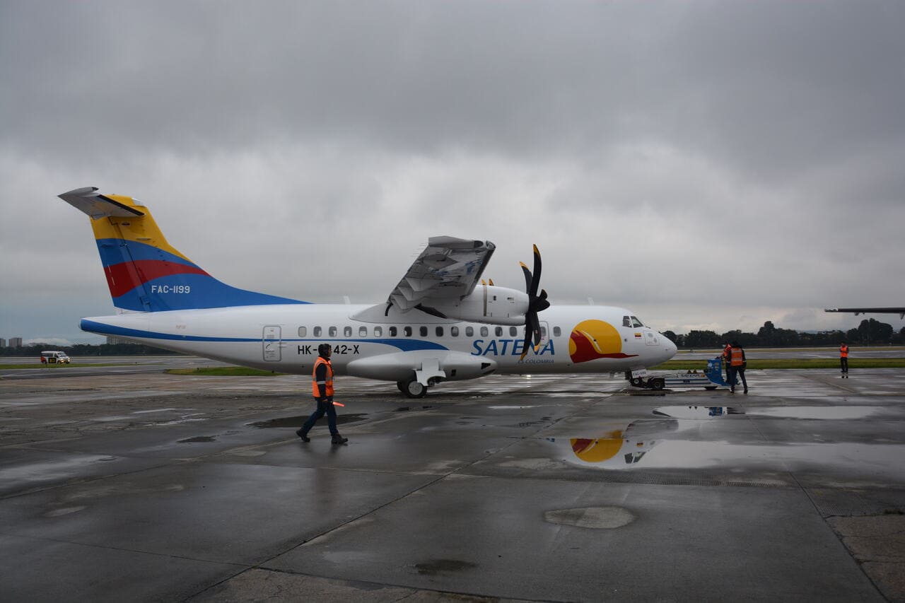 nuevo avión de Satena