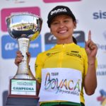 Laura Rojas, ciclista del Team Boyacá es Para Vivirla, campeona del Tour Femenino 2024